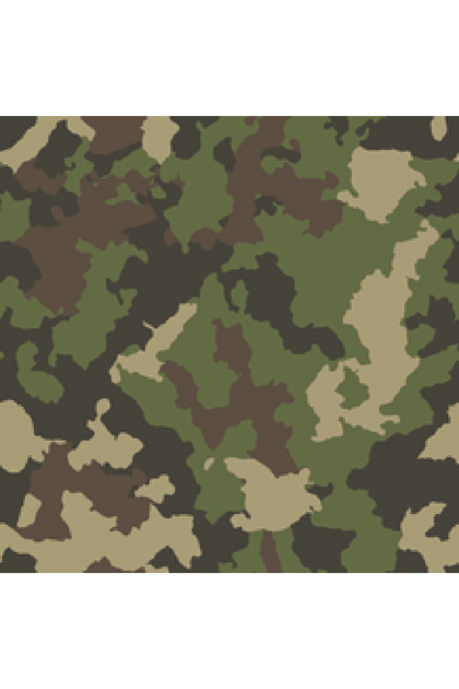 Kamuflaj 3 Desenli Baskılı Kumaş