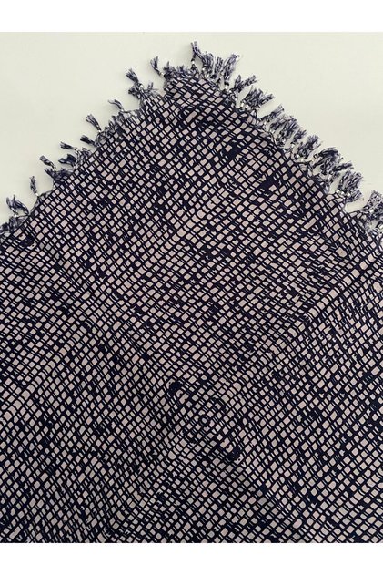 Straw Pattern Cheesecloth Writing
