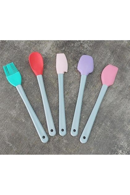 5 Piece Silicone Serving Set