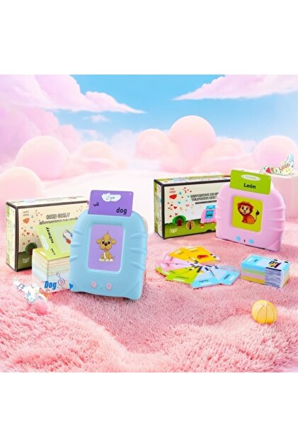2 set 224 Talking Flash Cards Early Educational Toys Baby Boys Girls Preschool Learning Reading Mach