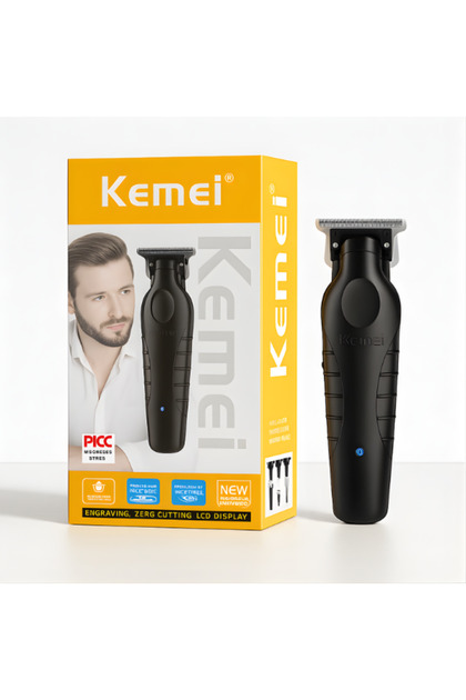 Cordless Hair Clipper – Zero-Gap T-Blade Trimmer