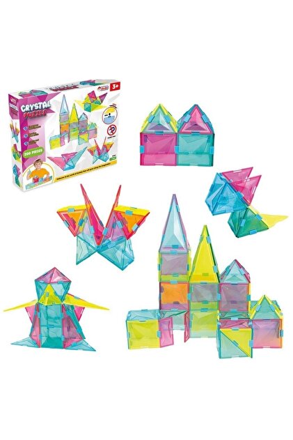 MİNİK DEHALAR Dede Kristal Puzzle 300 Parça Manyetik Set