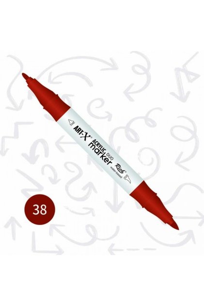 Art-X Acrylic Marker Double Sided Pen No:38