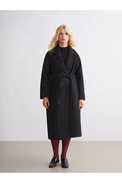 LC Waikiki XSIDE Kruvaze Yaka Kadın Kaşe Kaban - Fiyatı, Yorumları