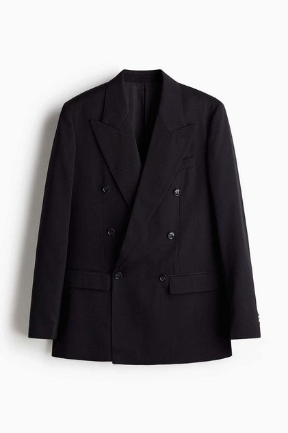 Relaxed Fit Double-breasted jacket