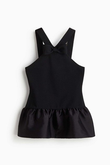 Bow-detail top