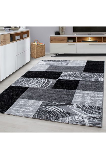 Χαλί Parma Μαύρο V2 80x150 cm