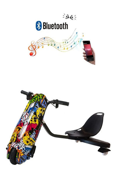 Drift Car Elektrikli Kaykay Bluetooth Dirift Kar Hoverboard Scooter Ledli D01