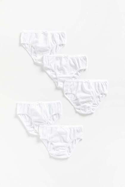 White Briefs - 5 Pack