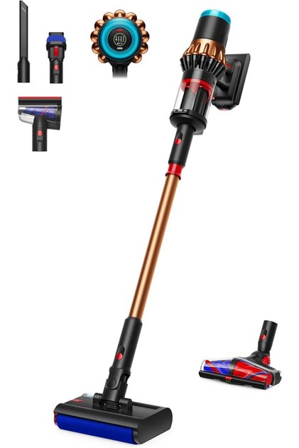 V16 Piston Animal Submarine Vacuum Cleaner (Matte black/Copper)