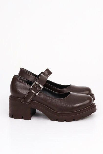 Jvl 708 Belted Heeled Loafer