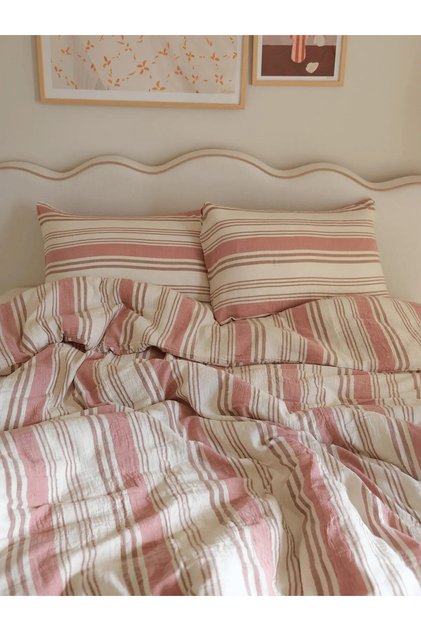 Casa Terra Double Sheet Muslin Duvet Cover Set