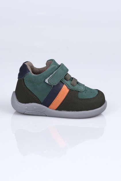 L.24 Genuine Leather Boots-Green - 20