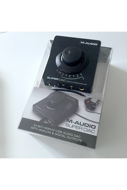Super DAC - محول رقمي إلى تناظري USB صوتي بدقة 24 بت/192 كيلوهرتز مع مخرجات تناظرية ورقمية