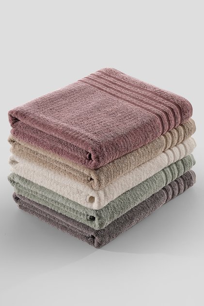 Ivory Bath Towel Dried Rose - 90X150