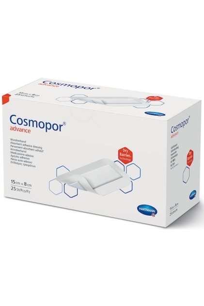 Pansament steril adeziv Cosmopor Advance 150 x 80 mm, Hartmann, 25 buc.