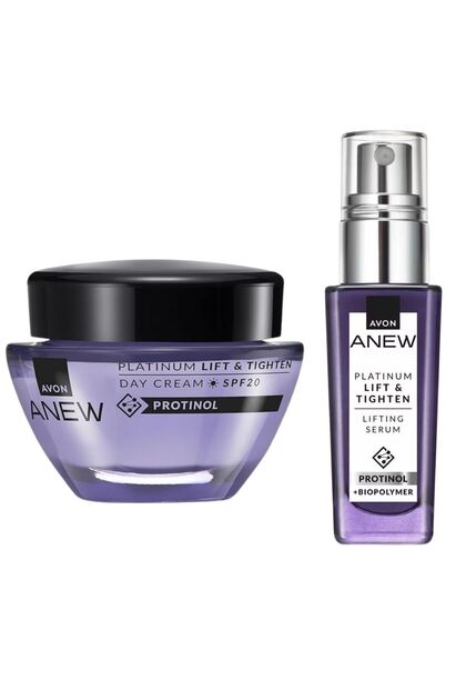Anew Platinum Lifting Serum 30ml & Gündüz Kremi SPF20 İkili Set