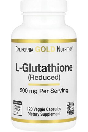california gold glutathione California Gold Nutrition , L-Glutathione (Reduced), 500 mg, 120 Veggie  Capsules- Trendyol