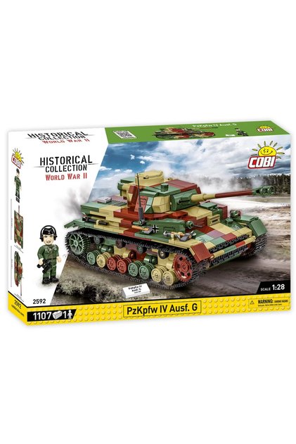 PzKpfw IV Ausf. G, 1107 piese ( COBI-2592 )