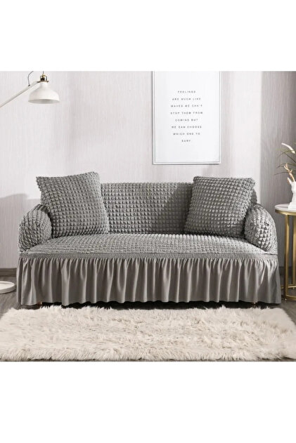Bürümcük elastic sofa cover with lycra, single 3-seater sofa bed cover