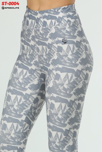 POLYESTER YÜKSEK BEL KADIN SPOR TAYT