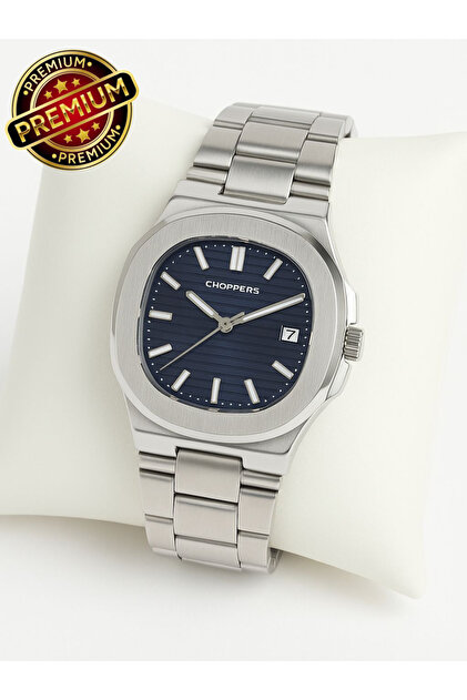 Premium Steel, Men's Watch with Calendar