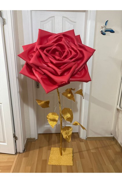 Eva gül büyük çiçek dekoratif 160cm