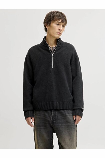 Jack & Jones Jack Jones Norrebro Fermuarlı Yaka Loose Fit Erkek