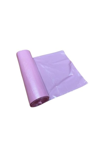 Set de 5 role de saci de gunoi roz, cu parfum de iasomie, 35L, 50x60 cm, 5x20 buc