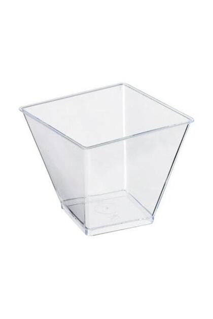 Pahare piramidale pentru desert, set 50 buc., 60 cc