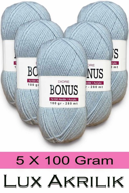 5 x 100 gr Classic Lux Akril konac 820