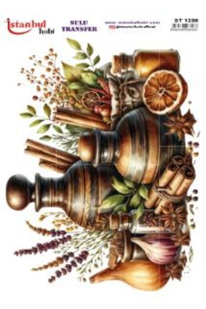 Water Transfer Paper 25X35Cm St-1239