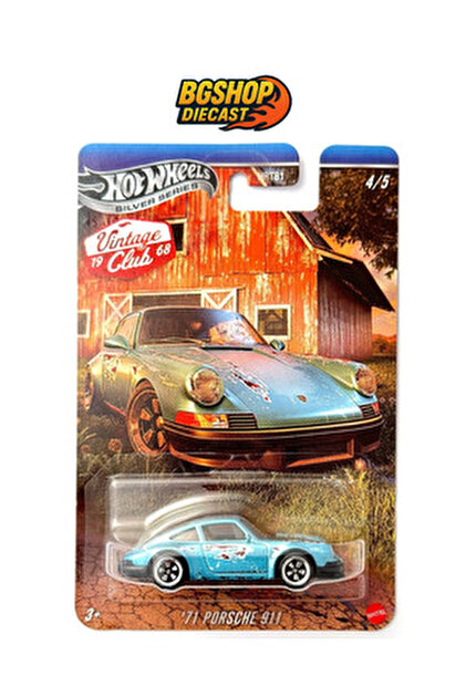 HOT WHEELS   ポルシェ911 HOT WHEELS Hotwheels Vintage Silver Series Arabalar - 71 Porshe