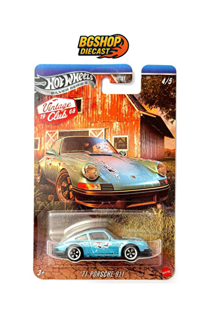 HOT WHEELS 2026 Silver Series Vintage Club '71 PORSCHE 911