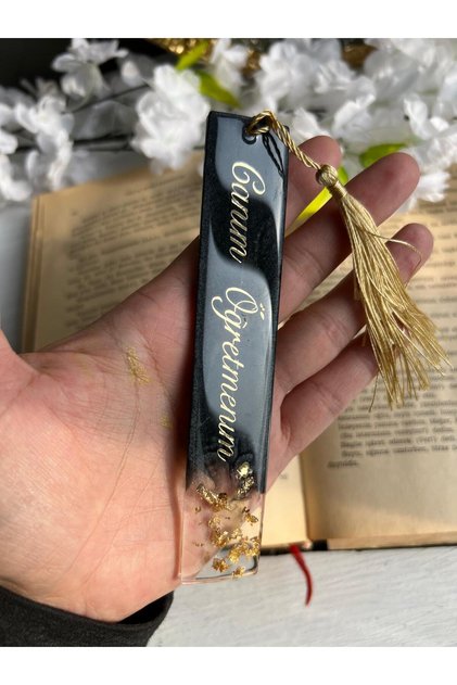 Kişiye Özel Epoksi Hediyelik Kitap Ayracı