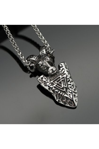 Nordic Mythology Raven Tree of Life S+ Quality 316L Stainless Steel Non-Tarnish Necklace
