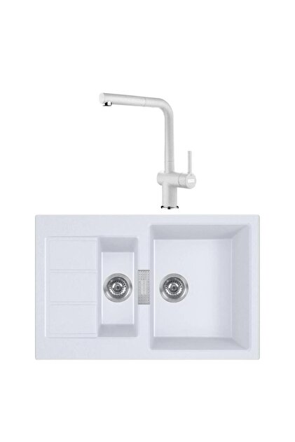 Tectonite S2D 651-78 PW Evye - Active Plus Doccia 2.0 Bianco Armatür Set