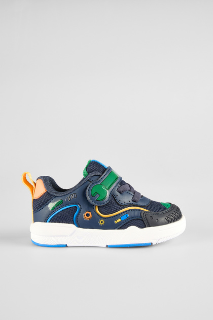 Repair Baskılı Erkek Bebek Lacivert Sneaker