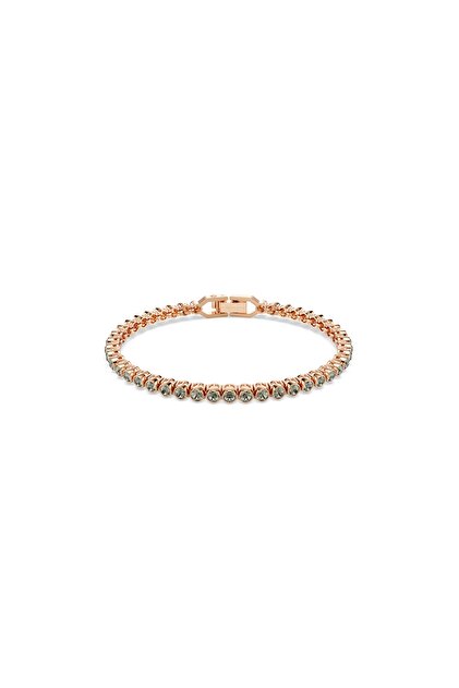 Swarovski Imber Emily Tennis bileklik, Yuvarlak kesim, Siyah