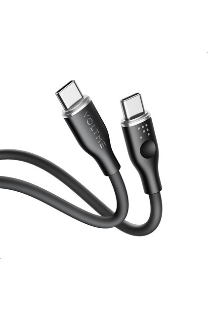 كابل موس من سلسلة USB-C إلى USB-C بطول 1.8 متر وقوة 60 واط - أسود