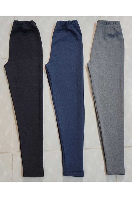 3-Piece Children's Underwear Sha Fleece-Lined Thick Tights