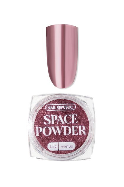 Tırnak Tozu Space Powder Kırmızı No:02 Venüs 0,2 gr – Nail Art Işıltılı Manikür Rengi