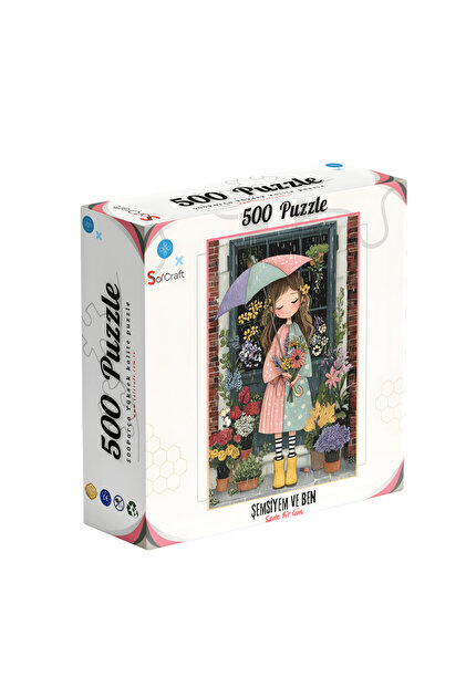 Soi Craft 500 Parça Puzzle Şemsiyem ve Ben Sade Bir Gün - Fiyatı