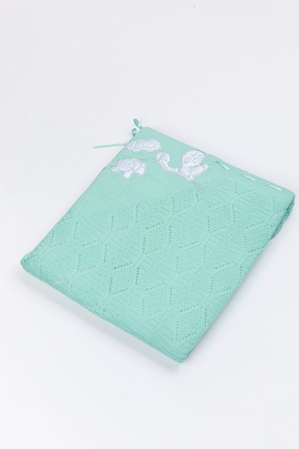 Embroidered Knitwear Welsoft Blanket 85*95