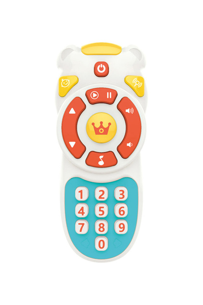Musical Baby Controller Toy With 20 Simulated ons Across 9 Unique Channels, Sized 16.5x4.5x20.5cm