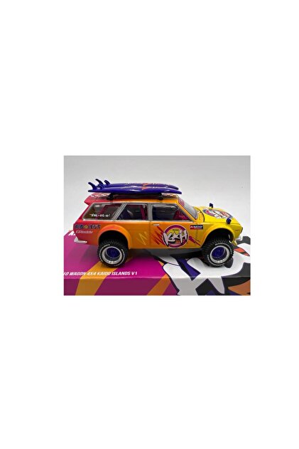 mini gt Kaido House //210 Datsun Kaido 510 Wagon 4x4 Kaido Islands