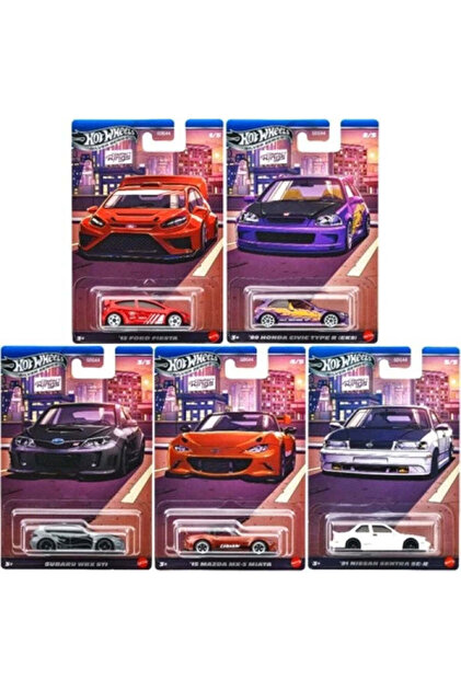 HOT WHEELS 2026 Car Culture S Modern Classics 5 Cars Set, FPY86
