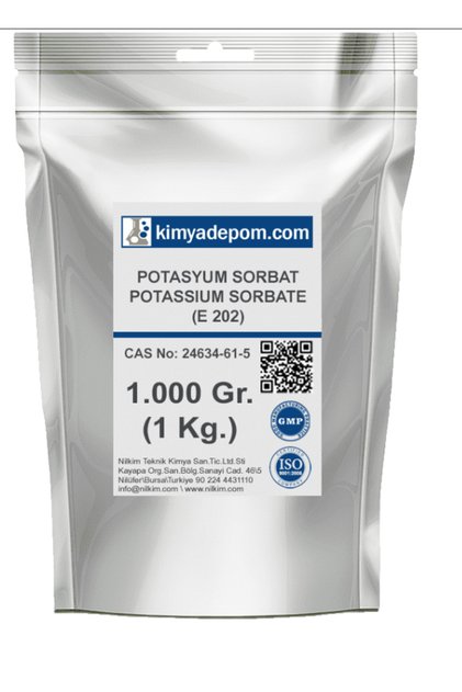 Potasyum Sorbat (E 202) Gıda Koruyucu 1 Kg.