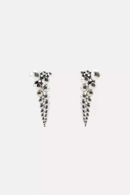 Zr Model Silver Topcuk Pendant Earrings
