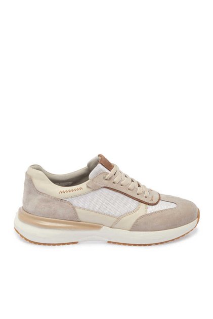 Bej Hakiki Deri Erkek Sneaker - E24I1AY56693-B79